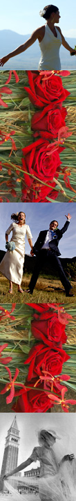 long bride and groom
